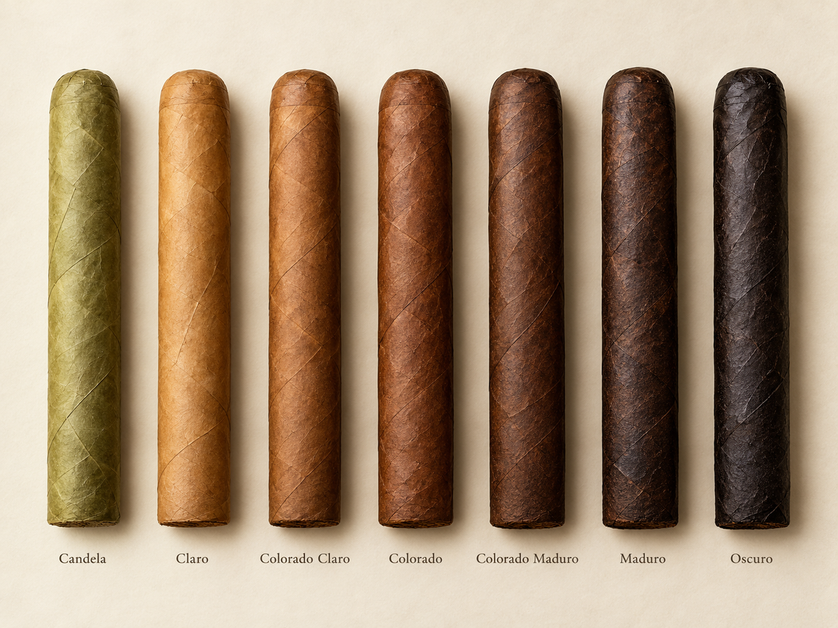CIGAR WRAPPER COLORS EXPLAINED: DOES DARKER MEAN STRONGER?