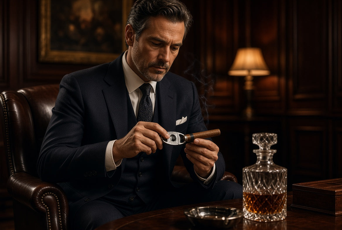 HOW TO CUT A CIGAR: STRAIGHT CUT, V-CUT, OR PUNCH?