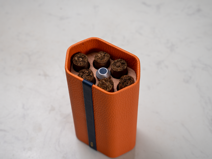 HEXA HUMIDOR - ORANGE