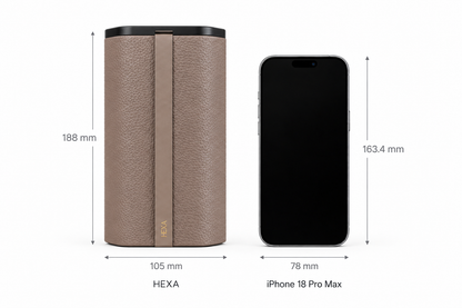 HEXA HUMIDOR - ETOUPE